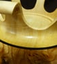 LARGE ELM FRUIT BOWL ON HAND CARVED LEGS - Image 8