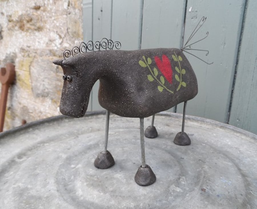 Pottery Horse