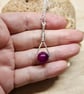 Sugilite Pendant wire wrap necklace - Image 3