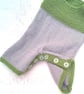 Baby's Overalls Hat and Booties Set, Baby Shower Gift, Baby's Outfit,Custom Make - Image 4