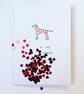 Dalmatian Valentine's Card - READY TO SHIP - Image 2
