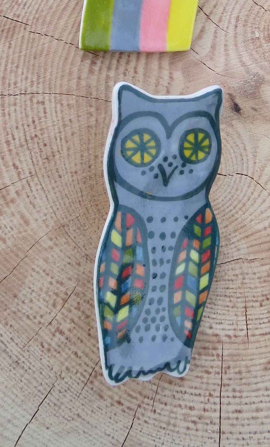 Custom Order for Hannah Owl Brooch