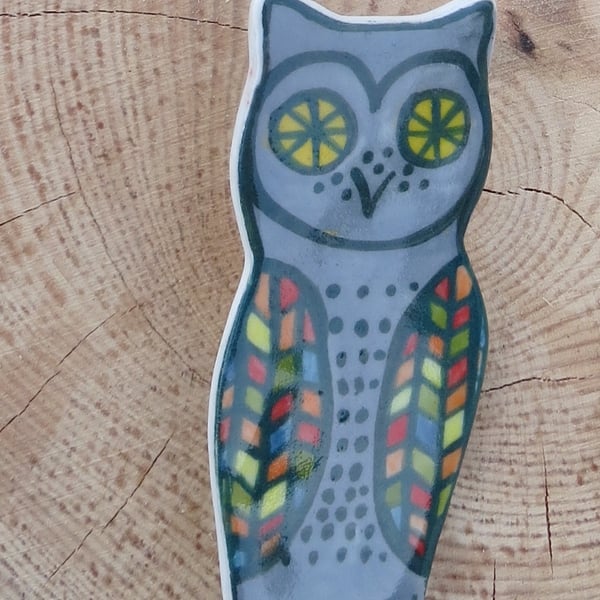 Custom Order for Hannah Owl Brooch