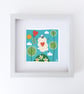 I Love Ewe, sheep with heart balloon illustration, original Giclee print  - Image 6