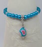 Turquoise Stretch Bracelet - Image 6