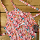 Handmade Children's Apron, Small Apron, Coloured 3D Fairy Design 1-3 yrs-CAPR22