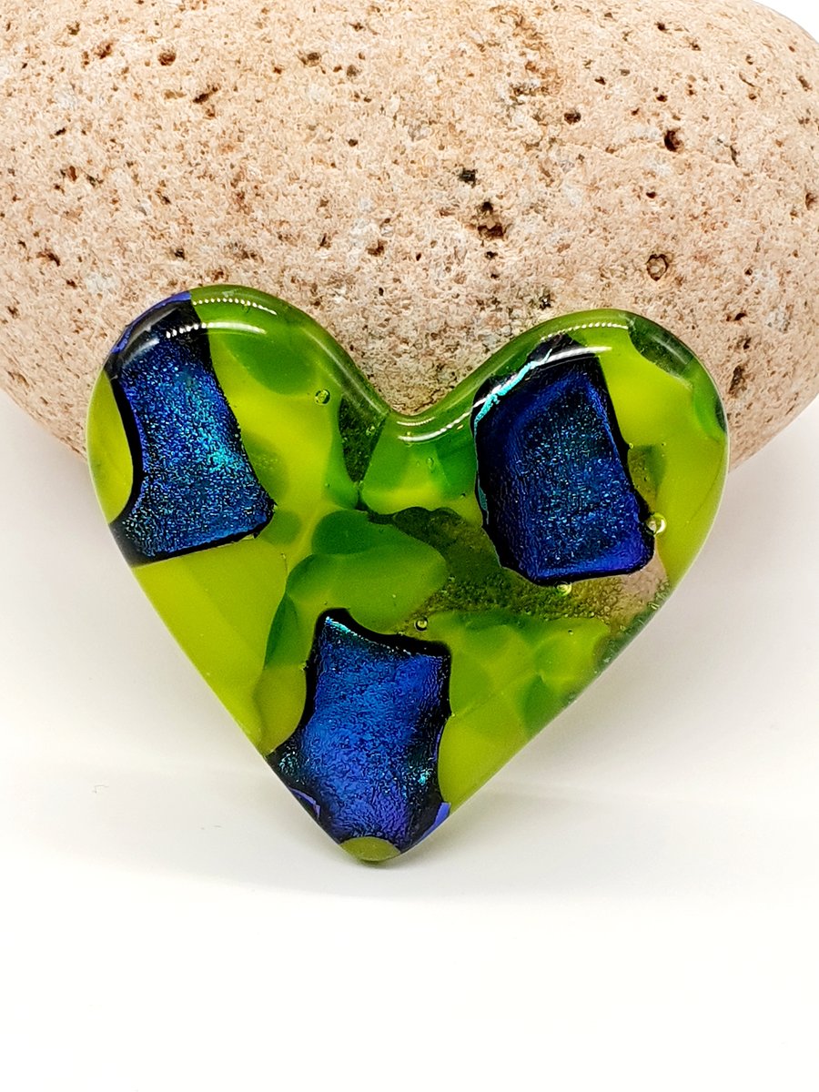 Fused Glass ‘Heart to Hold’