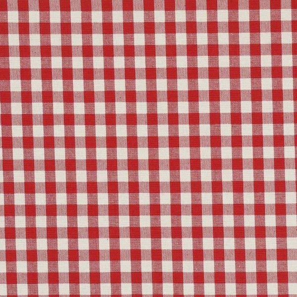 6 Red  and 6 Green Gingham Tablecloths.  150 x  145cm  1 Green 250 x 145cm
