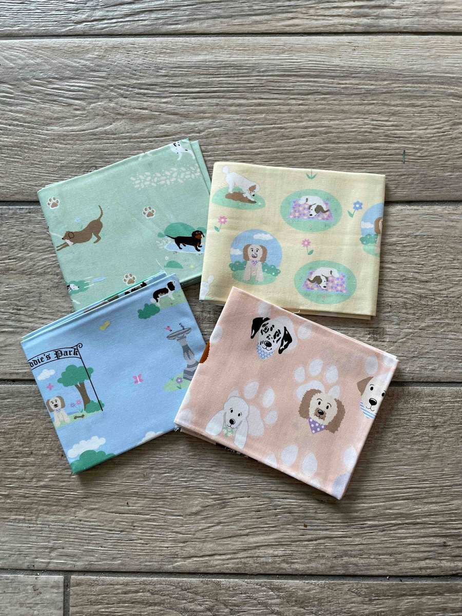 Dog in the Park Fat Quarter Bundle Sale