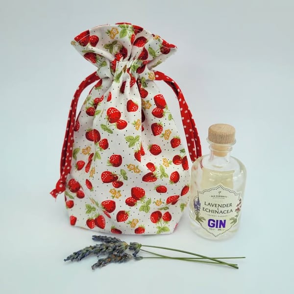 Drawstring Pouch or Bag – Gift Bag – Toiletries Bag