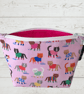 Cosmetic bags pink cats - Image 2