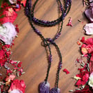 Amethyst Wings Wrap Spiritual Protection and Intuition