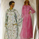 A sewing pattern for a misses' dressing gown in size 8 (Butterick 4025)