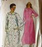 A sewing pattern for a misses' dressing gown in size 8 (Butterick 4025) - Image 1