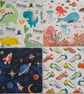 4 Paper napkins for decoupage kids designs 