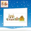 Mulberry Farm Blank Greetings Card