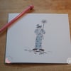 Lucky Chimney Sweep Wedding Card