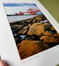 The Forth Bridge, Edinburgh signed mounted print 30 x 40cm FREE DELIVERY - Image 3