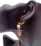 Reindeer with a Red Nose Novelty Christmas Necklace and Earrings, Christmas 2025 - Image 6