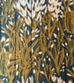 Grasses Print Quilted Fabric Organiser Pouch - Image 6