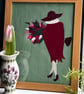 Woman  with flowers - Image 3