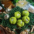 Crochet Christmas Brussels Sprouts Pack x 5