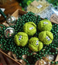Crochet Christmas Brussels Sprouts Pack x 5
