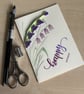 Handmade Quilling and Coloured Bluebell Card - Image 2
