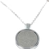 Fancy Pendant 1964 Lucky sixpence 50th Birthday plus a Sterling Silver 20in Ch