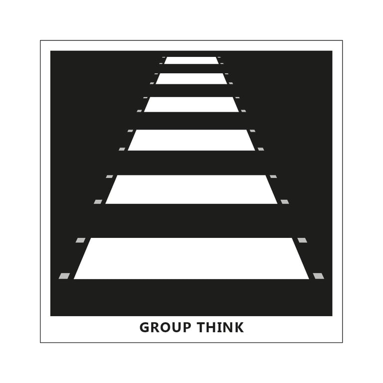 Group Think Postcard
