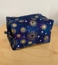 Constellation Print Box Shape Makeup Bag - Image 2