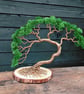 Asymmetric Wire Bonsai Tree Sculpture – Personalised Handmade Tree Art - Image 5