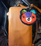 Animal Crossing Stitches inspired Punch Needle Bag Charm - Image 4