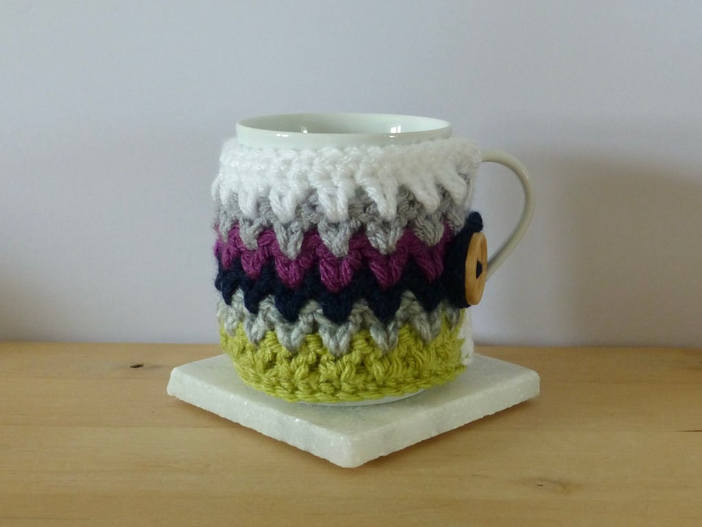 Crocheted Mug Cosy