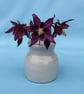 Light dusty blue bud vase