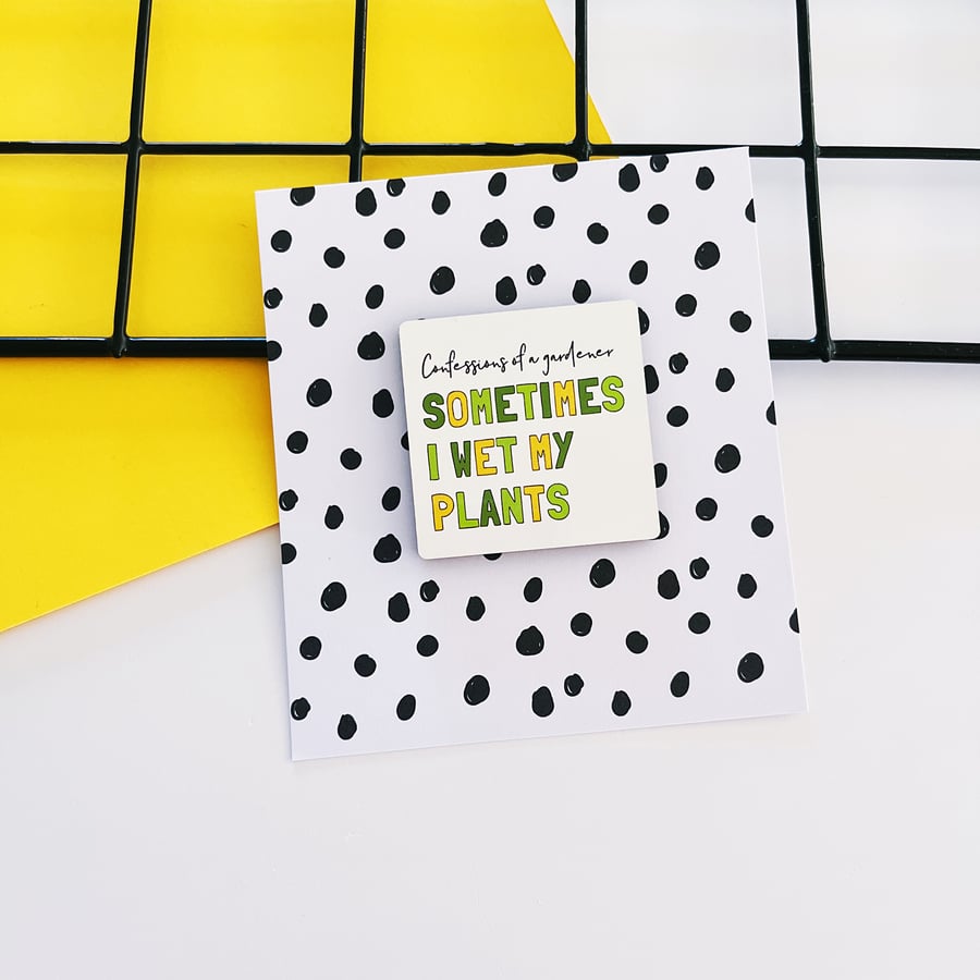 Gardening Fridge Magnet