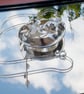 Sterling Silver Flower Basket Pendant - Image 7