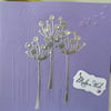 Lilac Make A Wish Birthday Card