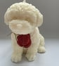 Dog Candle - Decorative Art Candle - Champagne Strawberry - LUMINOUS
