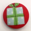 Christmas Present Fabric Badge