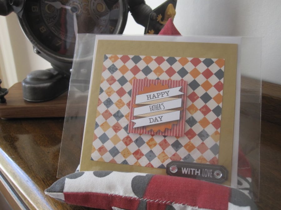 Fathers Day Card - With Love