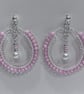 Handmade Dangle Teardrop style earrings  - Image 2