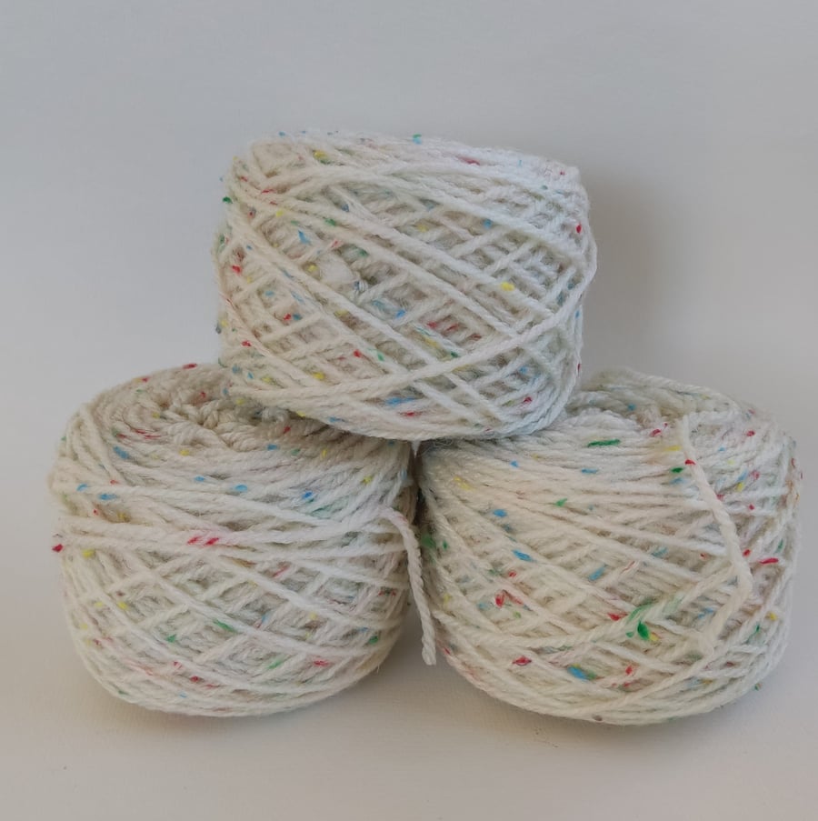 180g Flecked Double Knit Yarn Folksy