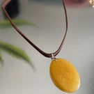 'Olivia' Orange Pendant