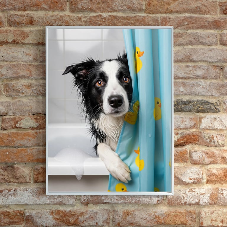 Funny A4 Bathroom Wall Prints