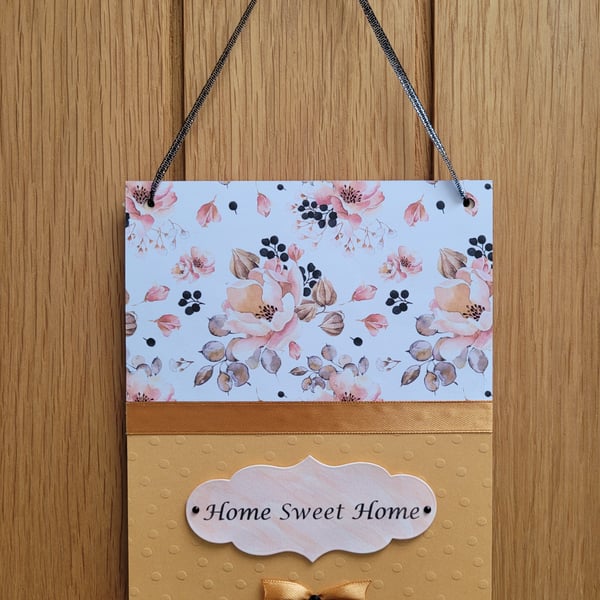 Home sweet home pennant sign (postage included in price) 