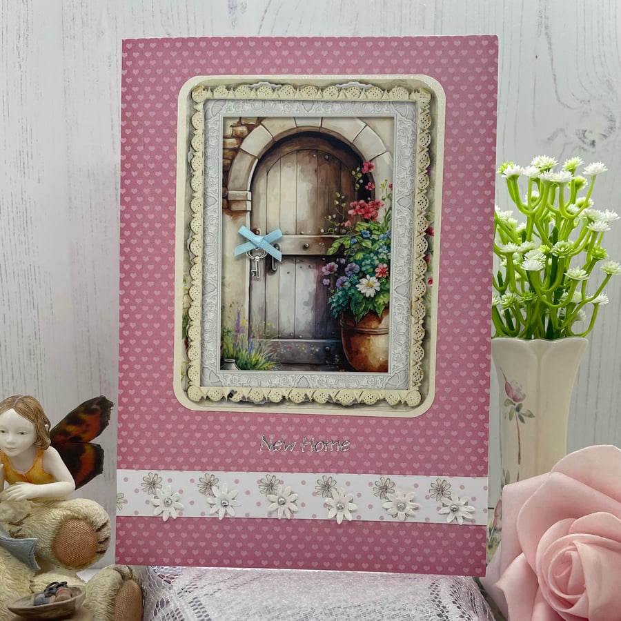 Greeting Card - New Home A5 by Carolee Crafts - C82