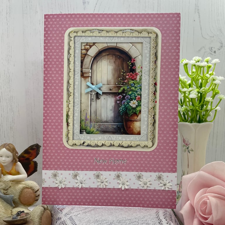 Greeting Card - New Home A5 by Carolee Crafts - C82