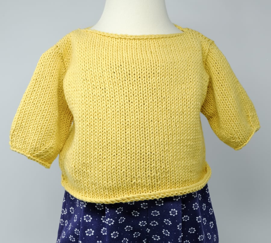 100% Organic Cotton Baby Jumper 0 - 6 Months