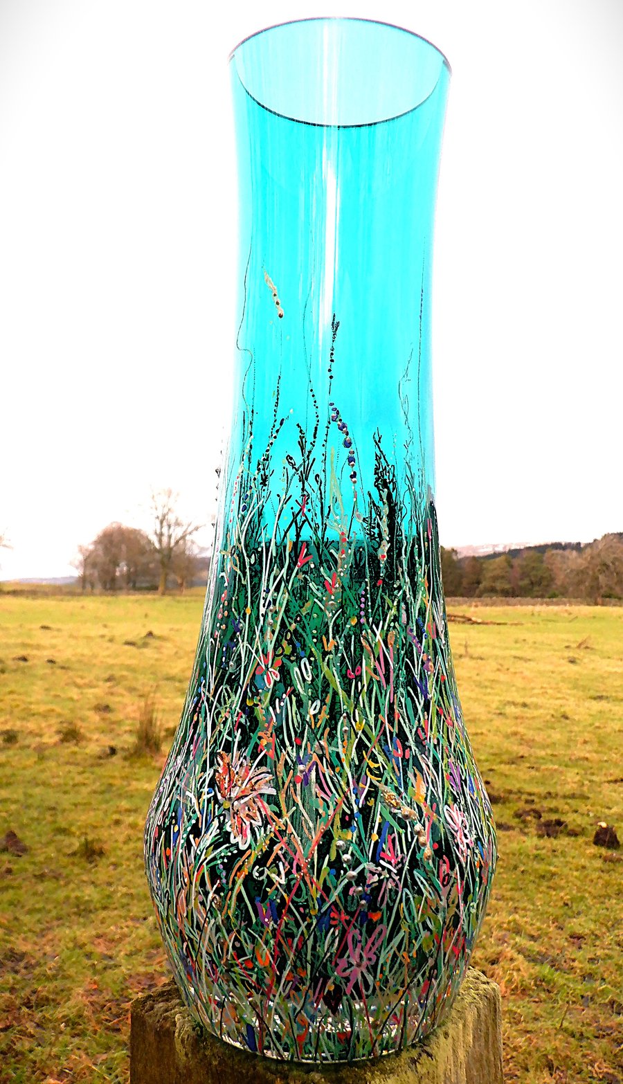 Glass Vase - Wildflower Floral Design